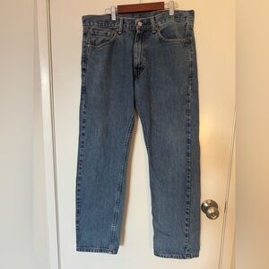 Levi's 505 Women’s Straight Blue Jeans